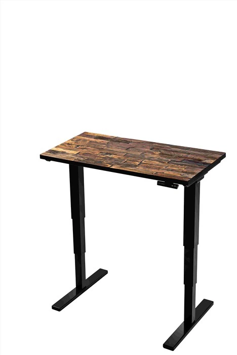 Mesa de elevação elétrica Old Elm Veneer