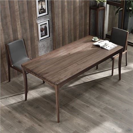 Mesa de madeira maciça de nogueira sul-americana