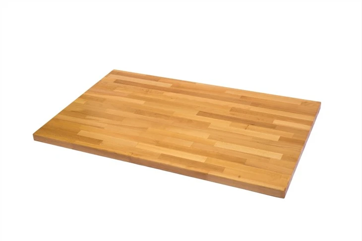 Mesa do bloco de açougueiro de beech wood sólido top 30x48x1.25''