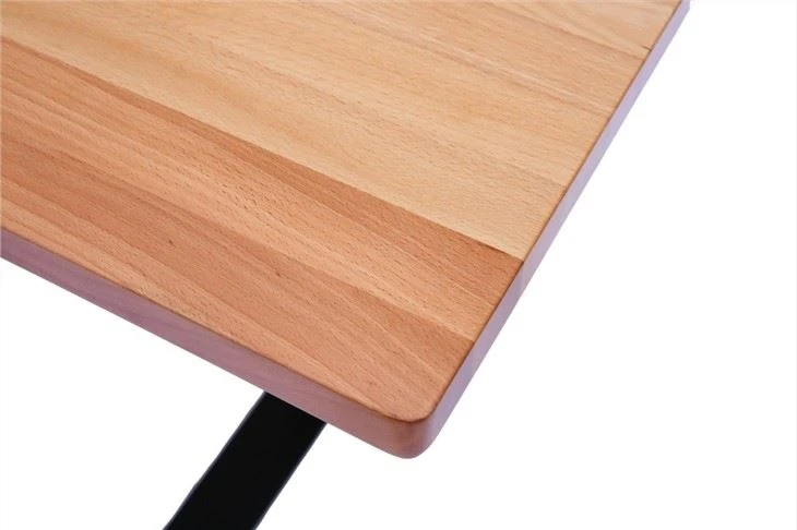 Beech Wood Edge Glued Desk Top Factory