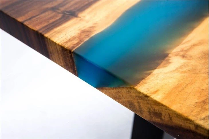 Solid Walnut Wood Butcher Block Dining Table