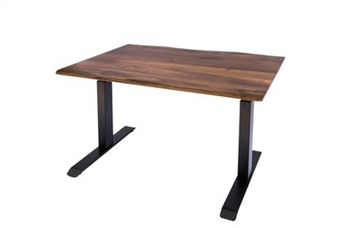 Mesa de escritório Black Walnut Live Edge