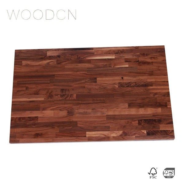 White Oak Wood Butcher Block Dining Table Top